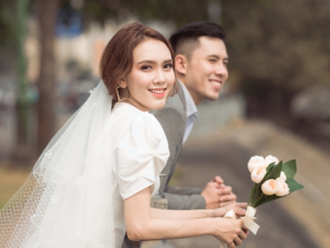 Chụp ảnh cưới ngoại cảnh đường phố tại TP. Hồ Chí Minh